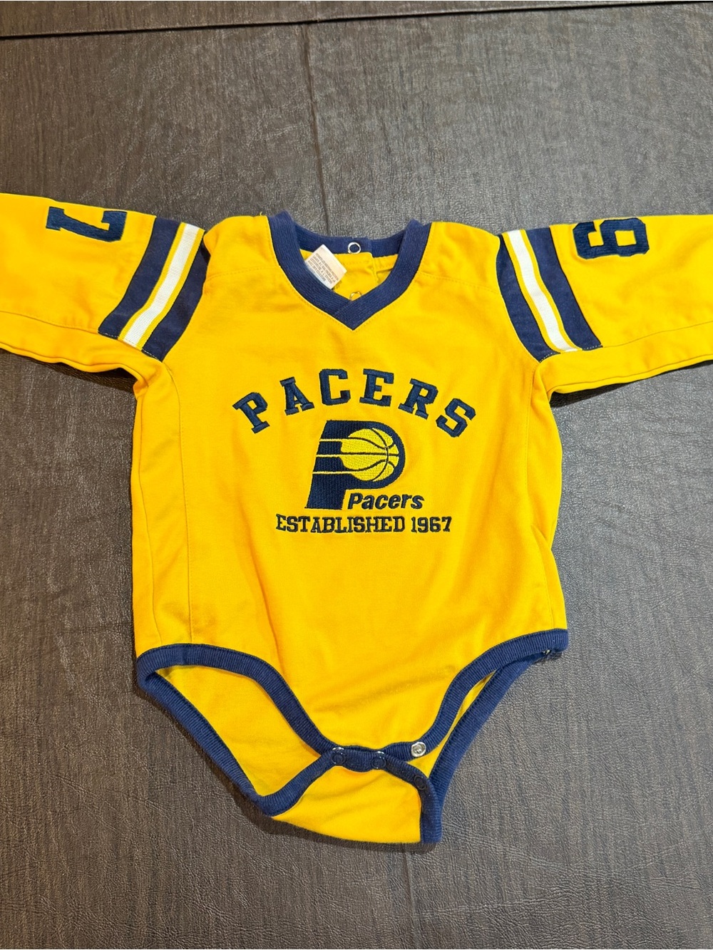 NBA Elevation Indiana Pacers Baby Onesie 6-9M